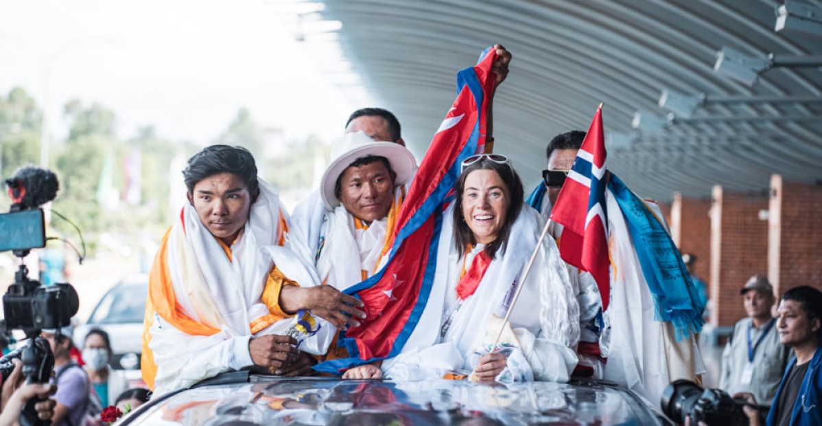 Kristin, Tenjen, Nima Rinji receive a grand welcome at TIA